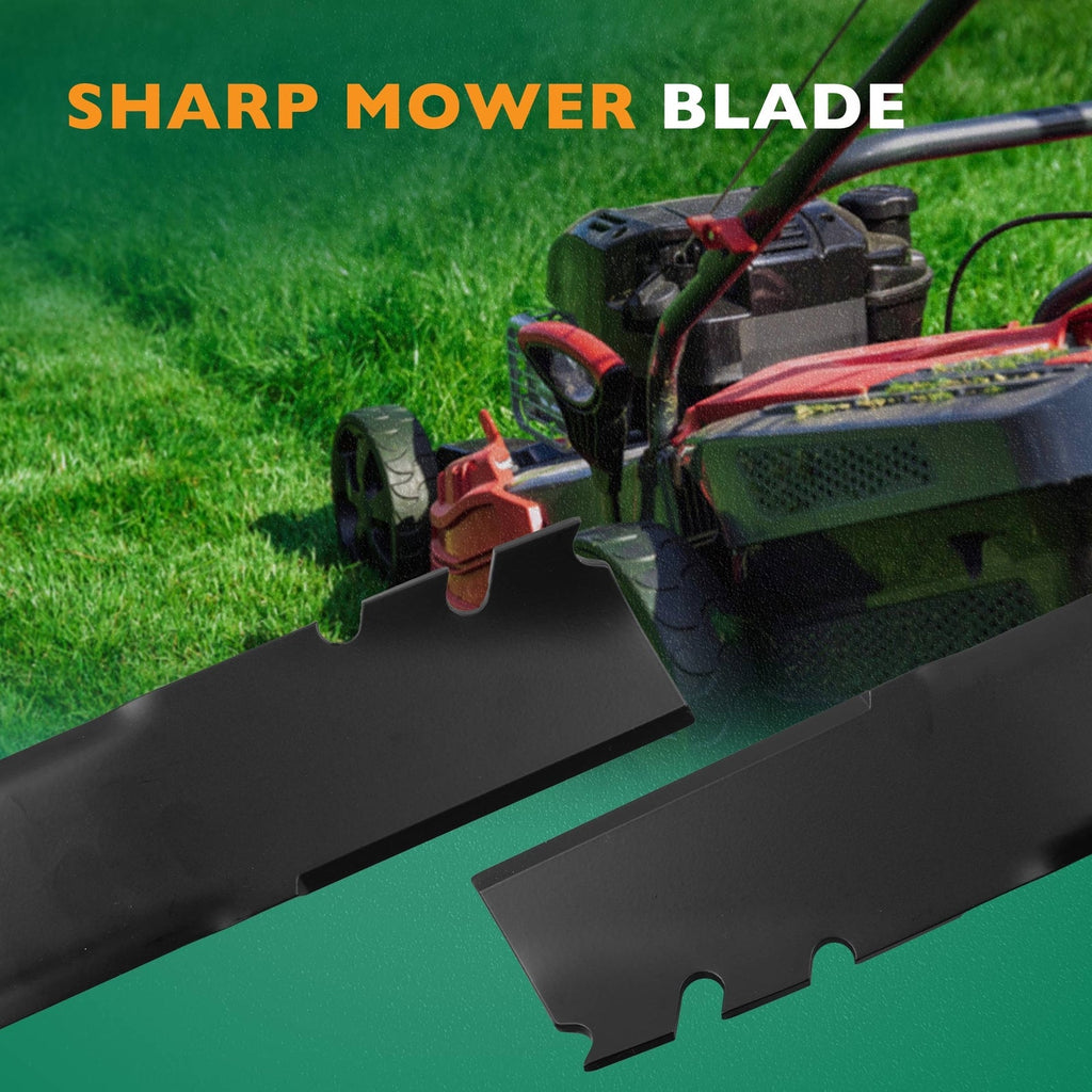 2105200317A Lawn Mower Blade for 21 Inch Deck MNA152505 MNA152701 2 Pack