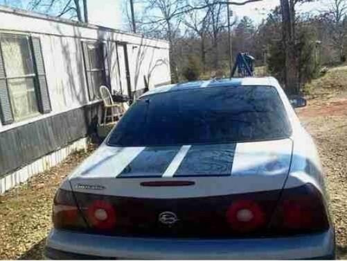 Vintage Style 5 8 Inch Brown and Chrome Side Body Trim Molding