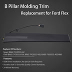 Door Entry Keypad Pillar Molding Trim Left Driver Side for Ford Flex 2010 2019