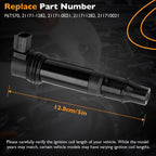 F6T570 Ignition Coils for Kawasaki Ninja ZX6R ZX6RR 2003 2018 4 Pack