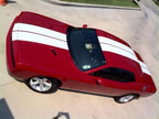 Vinyl Rally Stripes Racing Stripe Hood Trunk Roof for Dodge Challenger 10 Inch