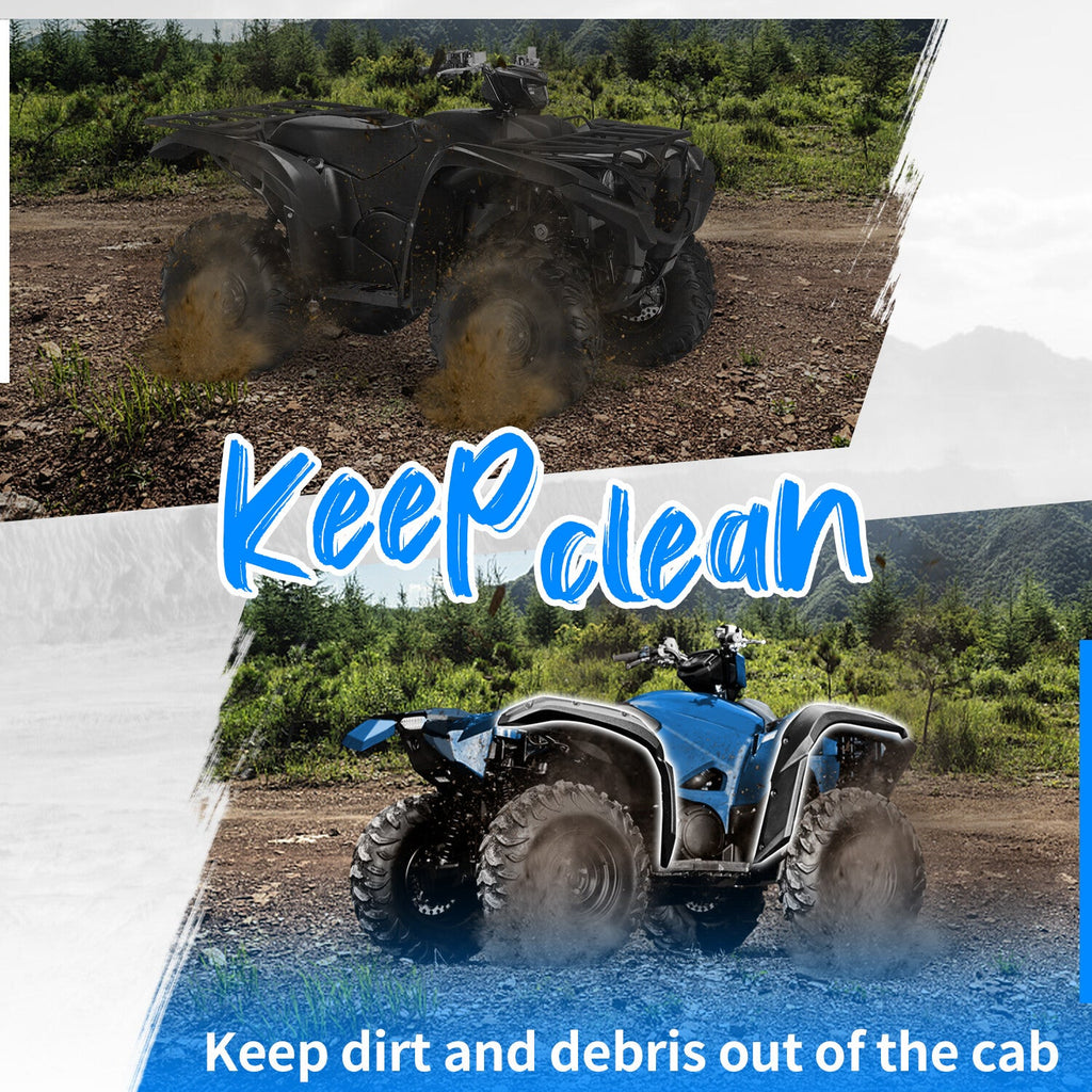 Fender Flare Guard 4PCS Overfender Mud Guard for Yamaha Grizzly 700 2016-2025