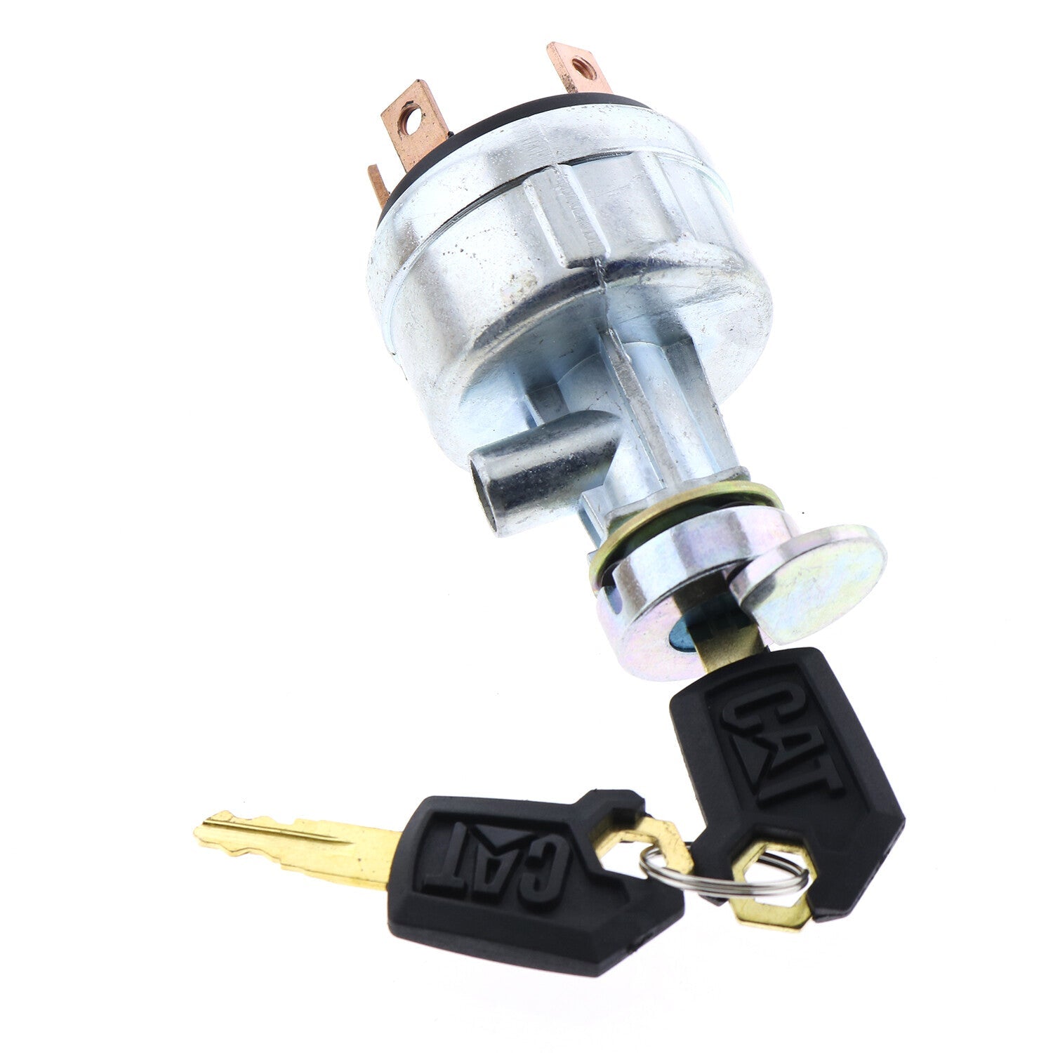 6 Terminal Ignition Switch W/ 2 key Fits Caterpillar Cat 3046 3066