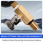 R0357200 Filter Pressure Gauge Air Relief Valve Assy For Jandy Pool CV CL DEV