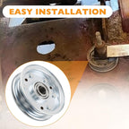 164090 Idler Flat Pulley for RFM Series 4 5 6 Foot Finish Mower Tractor 4 Pc