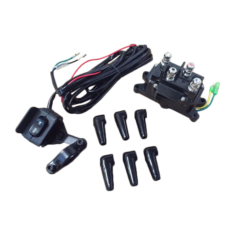 Solenoid Relay Contactor Winch Rocker Thumb Switch Mounting Bracket 12V