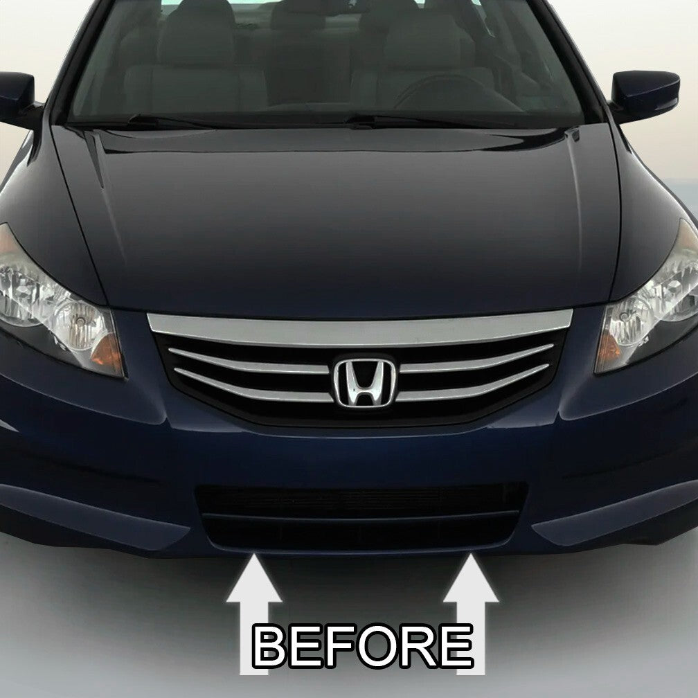 Chrome Front Bumper Grille Trim Molding for Honda Accord 11 12