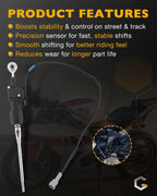 BEB-E81A0-V0-00 Quick Shifter Motorcycle Kit for 2022-2024 Yamaha YZF-R7 GYTR