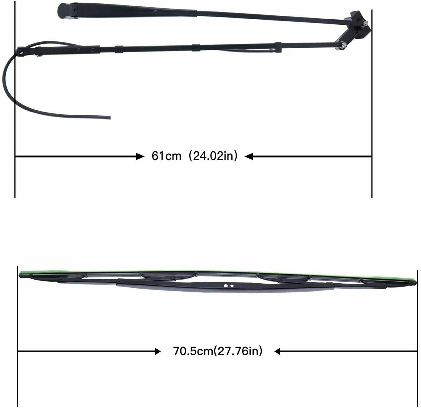 7251263 7251264 Windshield Wiper Arm and Blade Kit for Bobcat S740 S750 S770 S850