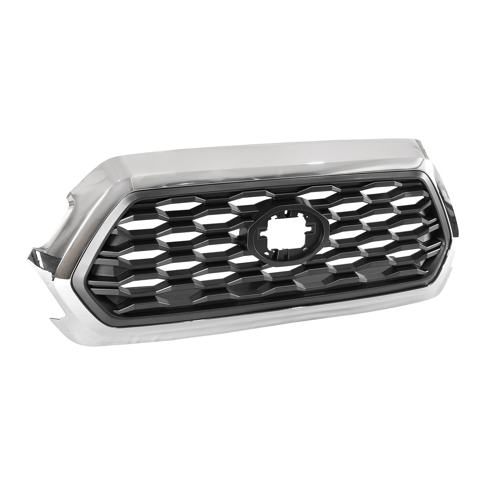 Front Upper Grille Assembly for Toyota Tacoma 2016-2022 Chrome Shell Outer