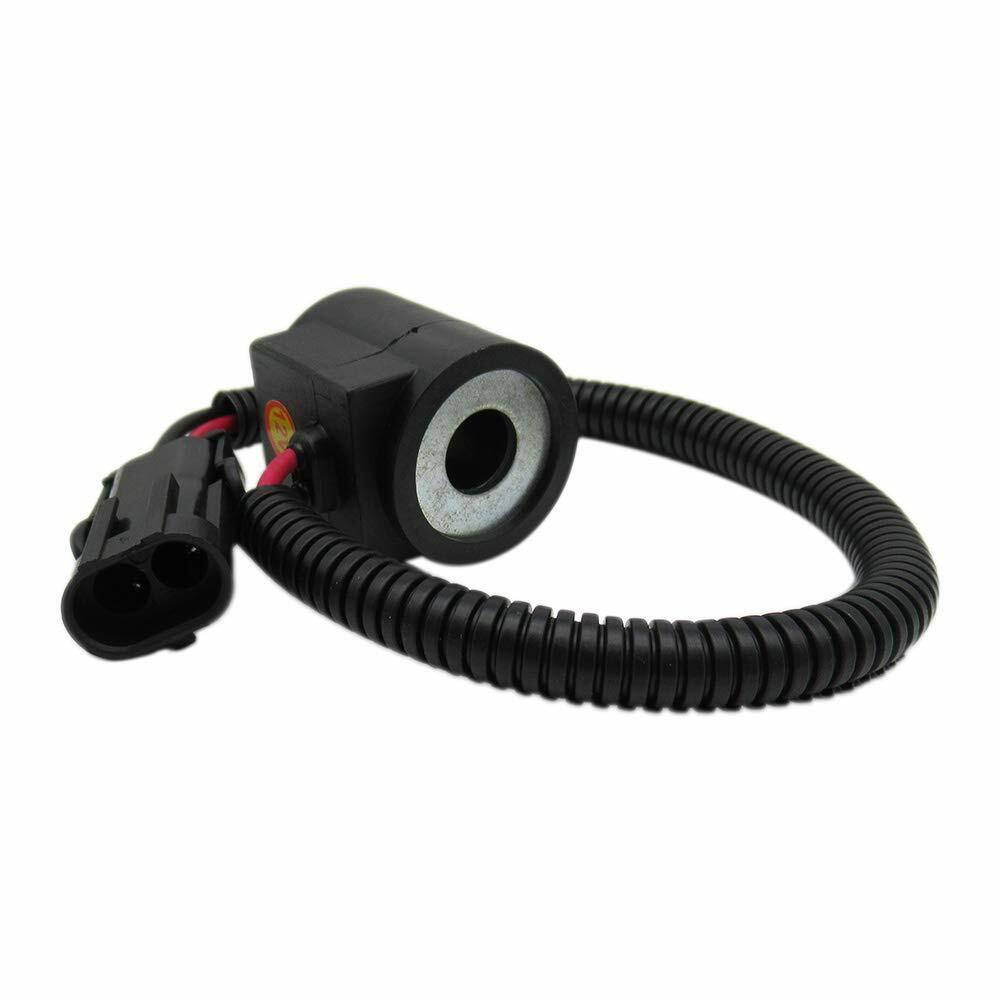 6671025 Solenoid Valve Coil with Connector for Bobcat Skid Steer Loader 12V