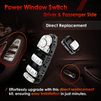 Master Power Window Switch Driver and Passenger for Mercedes Benz C300 C350E C43