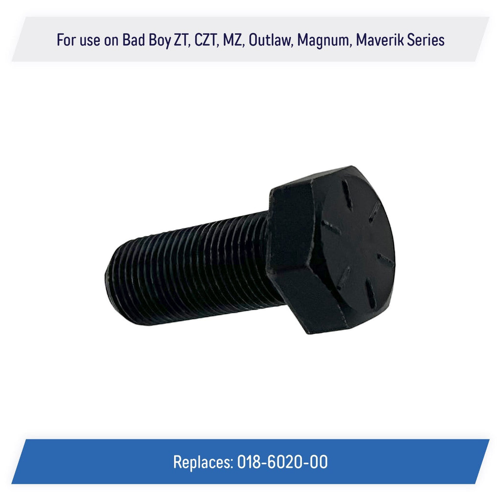Blade Bolt 5 8 18 x 1 1 2 for Bad Boy Mower ZT CZT MZ Outlaw 018 6020 00 2 Count