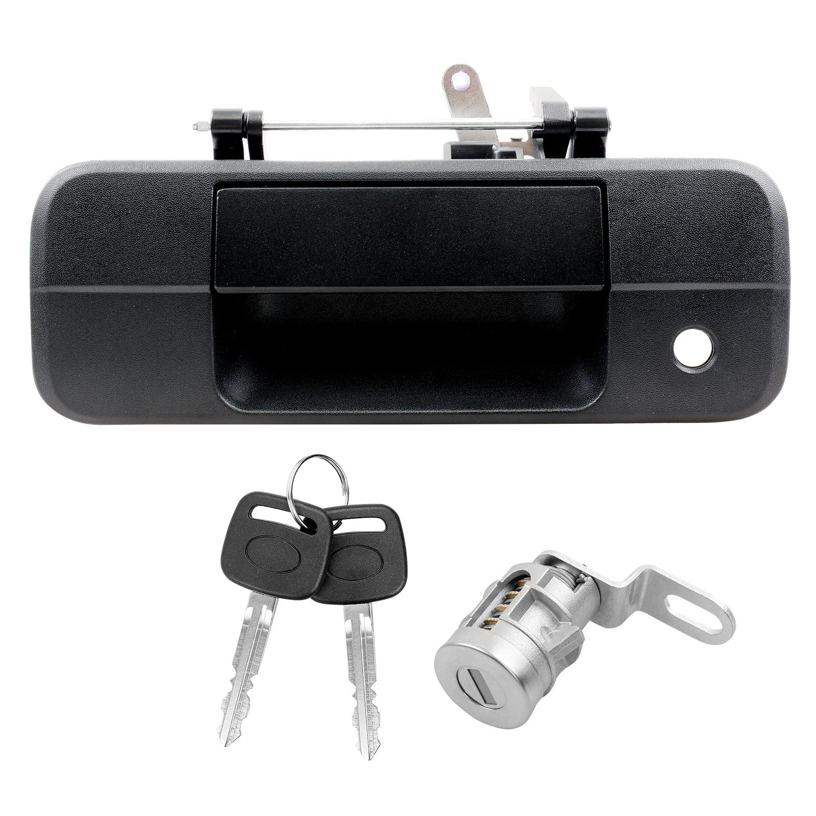 81213 Tailgate Handle Latch with Lock Cylinder and Key for 07-13 Toyota Tundra