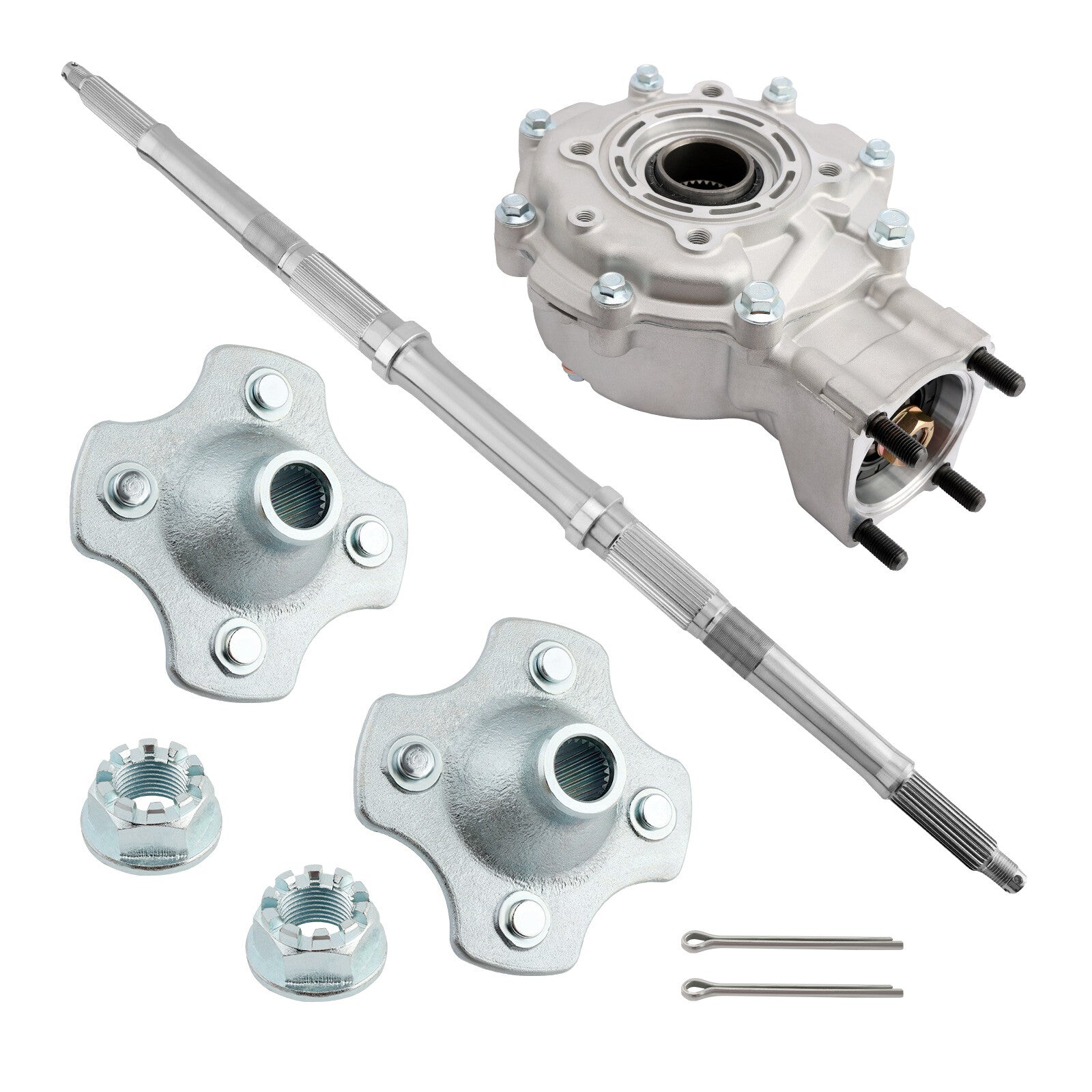 Rear Differential Axle Shaft Wheel Hub Set for Honda TRX300FW Fourtrax 300 88 00
