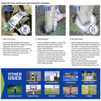 Fast 2K Fence Post Mix Concrete Alternative for Fence and Mail Post Installs 2