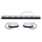 3Pcs White LED Cab Roof Marker Top Lights for Chevrolet Silverado 2500 3500