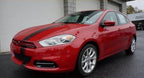 6 Inch Offset Vinyl Rally and Racing Stripe Kit for Dodge Dart plus Bonus