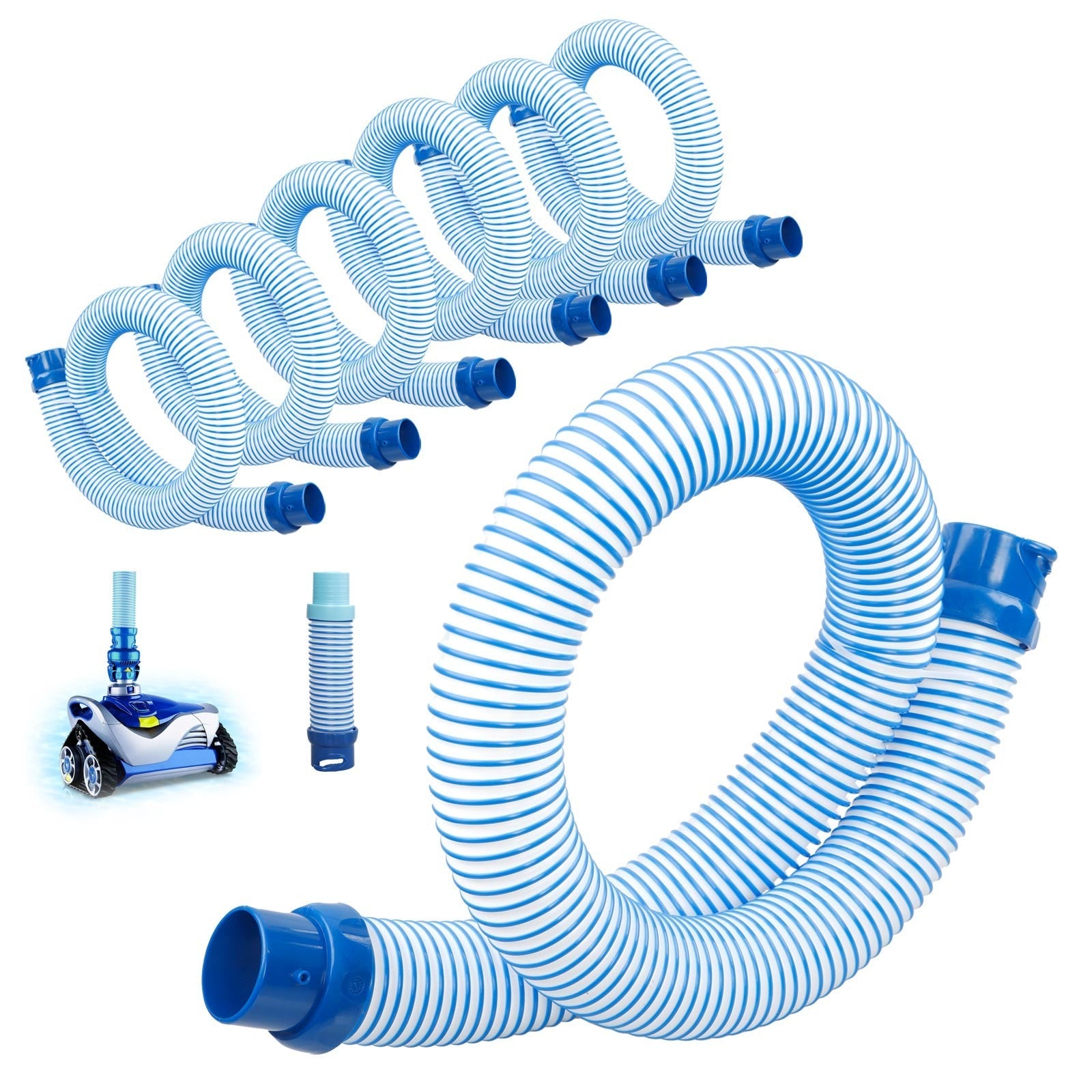 R0527700 39 Pool Cleaner Twist Lock Hose for Zodiac Baracuda MX6 MX8 X7 T5 7Pcs