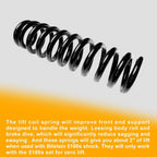 Lift Front Heavy Duty Coil Spring Kit for Toyota 4Runner Tacoma 2 3 Inch 2x