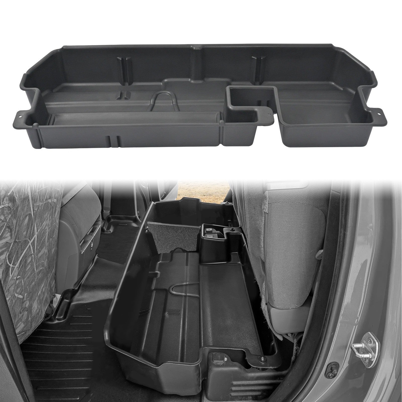 Under Seat Storage Box For Toyota Tundra Double Cab 2007-2021