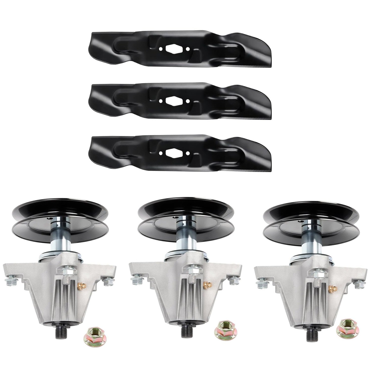 742P05094 618P09256 Blade Spindle Kit for Cub Cadet MTD ZT1 50 Inch Deck