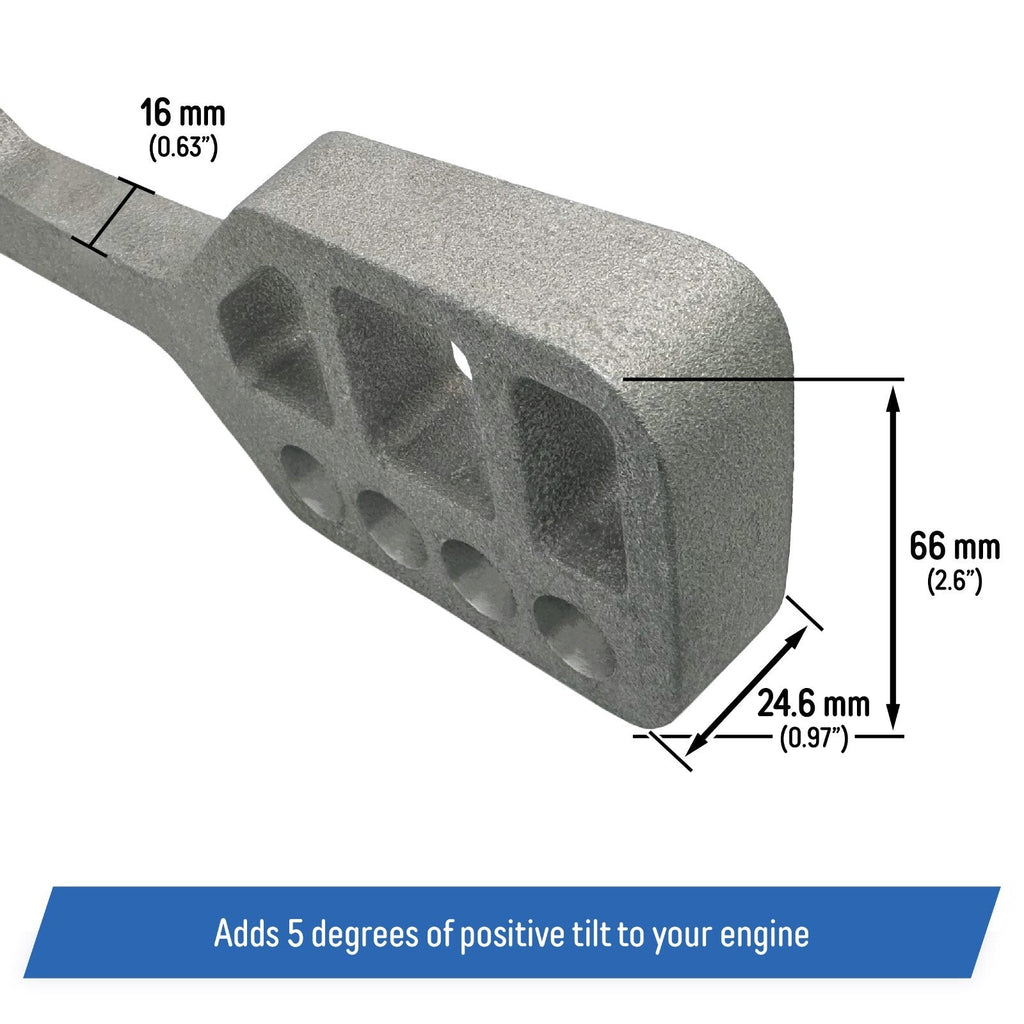 5 Degree Positive Tuck Transom Wedge for All Brands Port and Starboard 1 Set