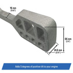 5 Degree Positive Tuck Transom Wedge for All Brands Port and Starboard 1 Set