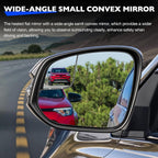 Left Right Side Heated Mirror Glass with BLIS for Toyota RAV4 Tacoma 4Runner 13-24