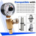 R0357200 Filter Pressure Gauge Air Relief Valve Assy For Jandy Pool CV CL DEV