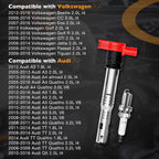 UF529 Ignition Coil Spark Plug Pack for Audi TT A4 A5 VW Tiguan Jetta 4 Pack