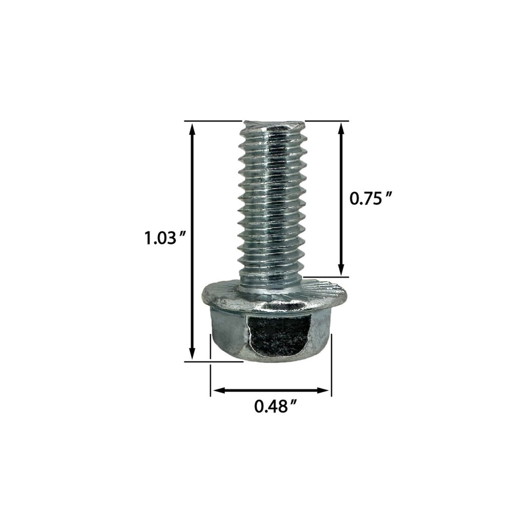 710 1260A 04484 112 0395 Spindle Bolts for Cub Cadet MTD Troy Bilt Toro 10 Pack