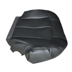 Driver Passenger Leather Seat Cover Black for GMC Sierra Silverado 1999 2002
