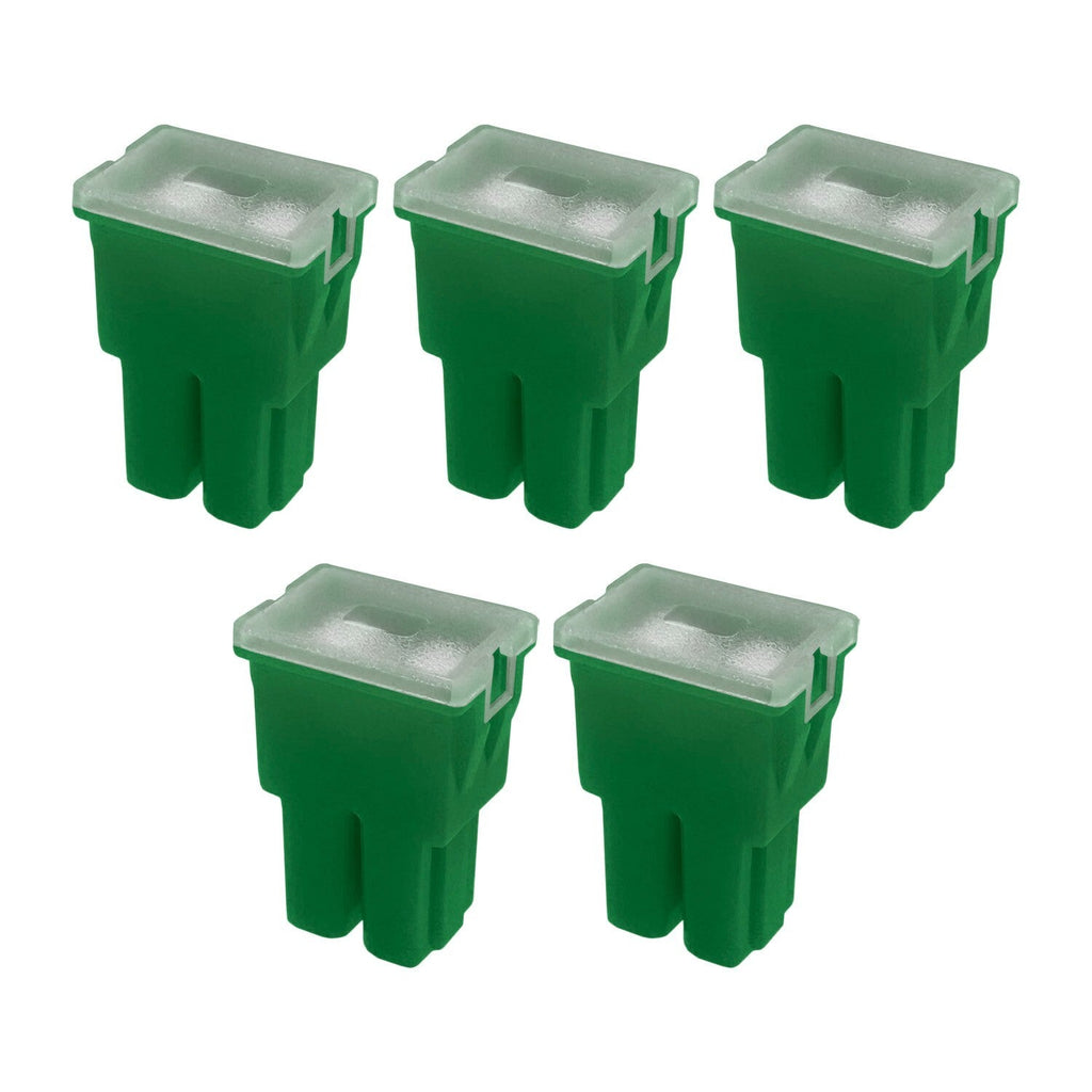 40A Straight Female Fuse Cartridge FLF PAL Auto Link for Car Truck RV SUV 5pk