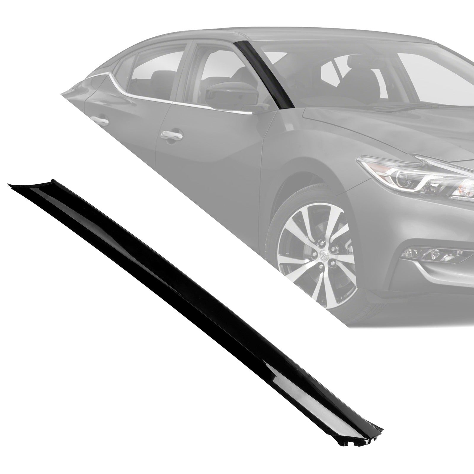 Front Right A Pillar Window Trim Molding For 2016 2020 Nissan Maxima