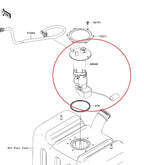 49040-0718 Fuel Pump Assembly for Kawasaki Mule Teryx 2009 to 2020