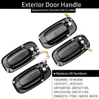 15182406 Exterior Door Handle Chrome Lever For 99-07 Chevy GMC Yukon Cadillac 4X