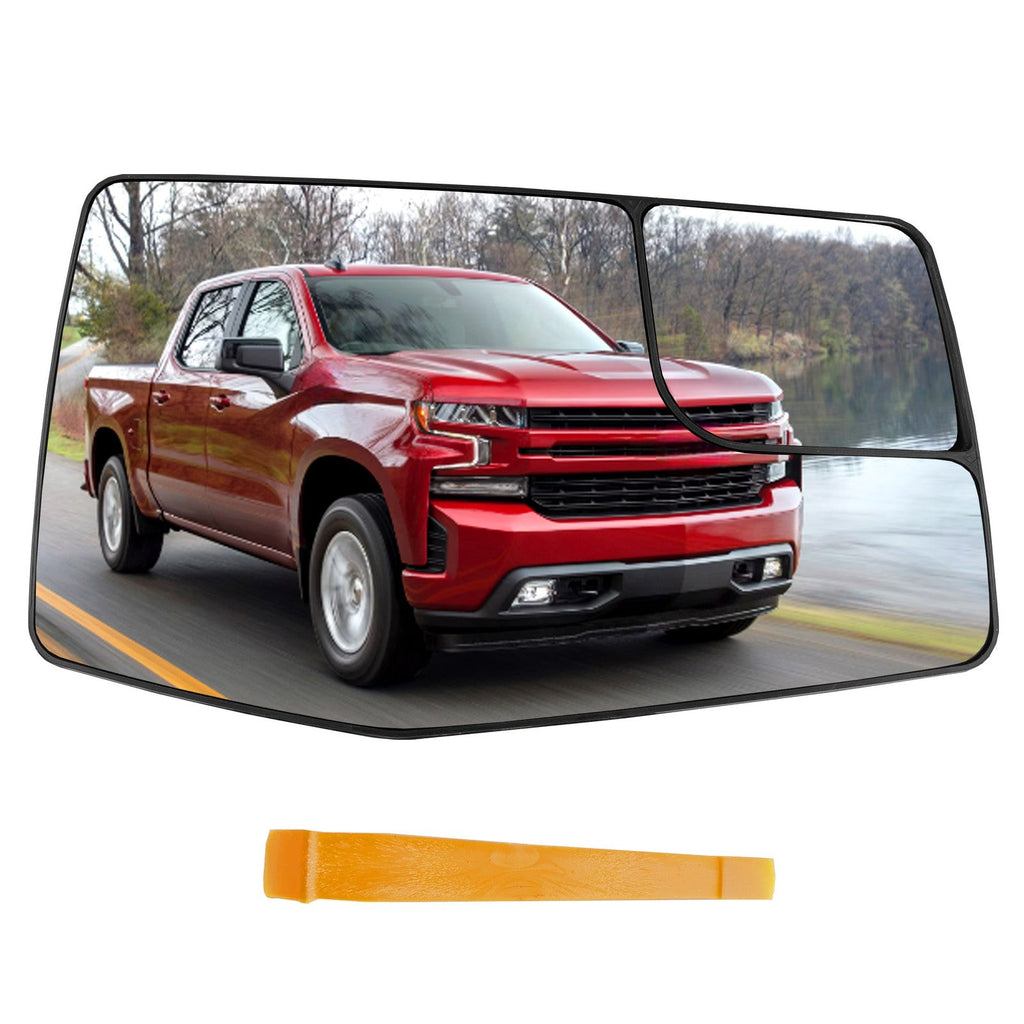 Right Passenger Side Heated Mirror for GMC Sierra Chevy Sliverado 2019 2025