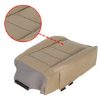Left Driver Bottom Leather Seat Cover TAN for Ford F250 F350 Super Duty 2002-2007