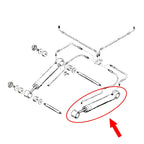 14034A3 18 2420 Trim Ram Cylinder Starboard for MerCruiser Alpha I Gen I