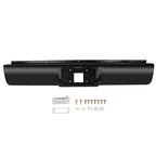 Rear Bumper Roll Pan with License Plate for Chevy GMC C K1500 2500 3500 1988 1998