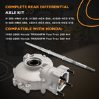 Complete Rear Differential Axle Shaft For Honda TRX300 Fourtrax 300 4X4 92 00