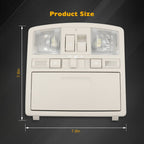 Overhead Sunroof Console Reading Light Sunglass Holder for 2009-2015 Mazda 6