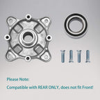 Rear Wheel Hub Bearing and Studs Kit for Polaris Ranger 800 700 570 500 450 400