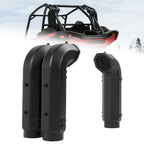 Snorkel Riser Kit for 2016-2021 Polaris RZR Turbo 4 S 4 XP 4 Painted Black
