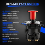 800257 MV-3 Dash Air Brake Control Valve for Bendix Freightliner Peterbilt Keene