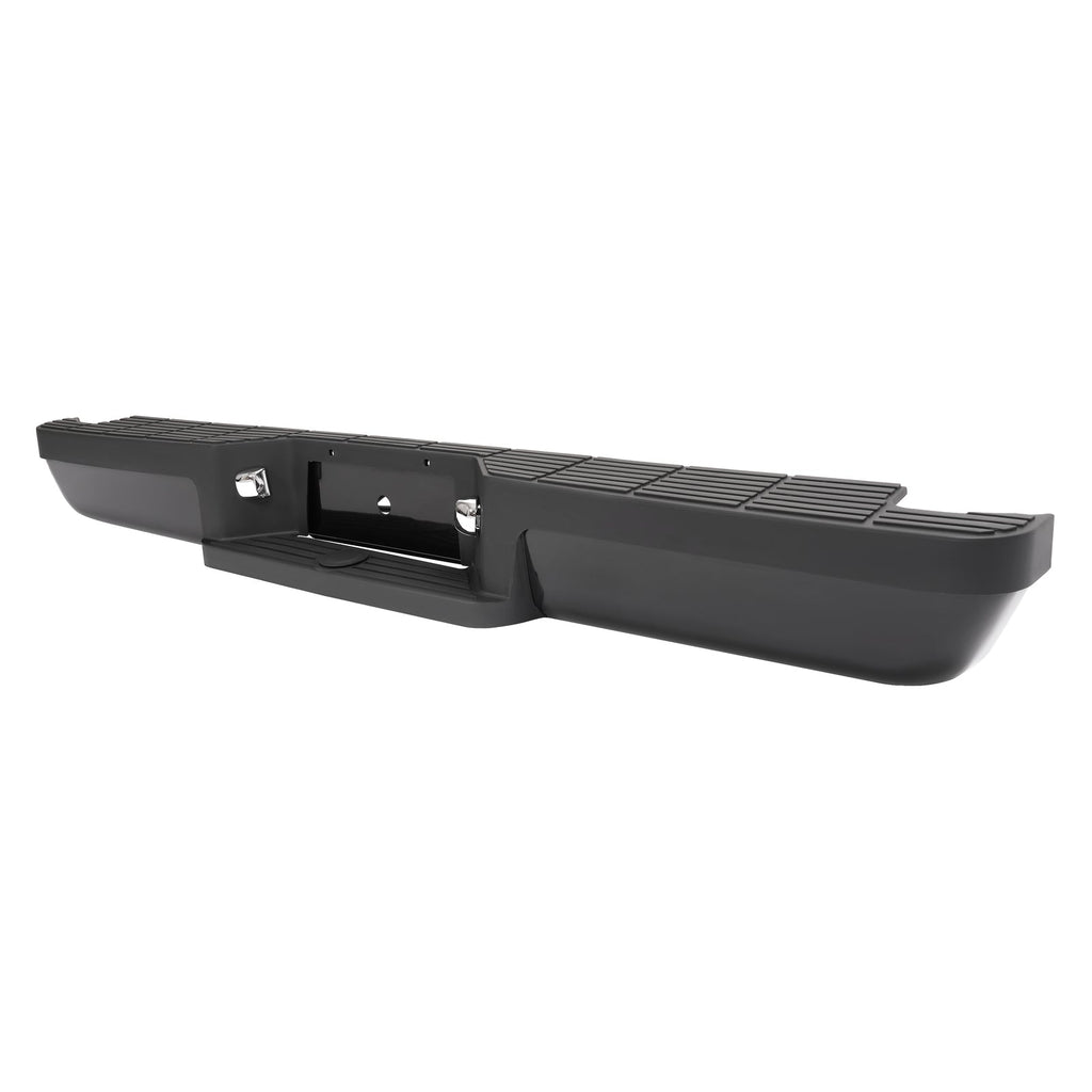 Black Steel Rear Bumper Assembly Face Bar For 1993-2011 Ford Ranger Styleside