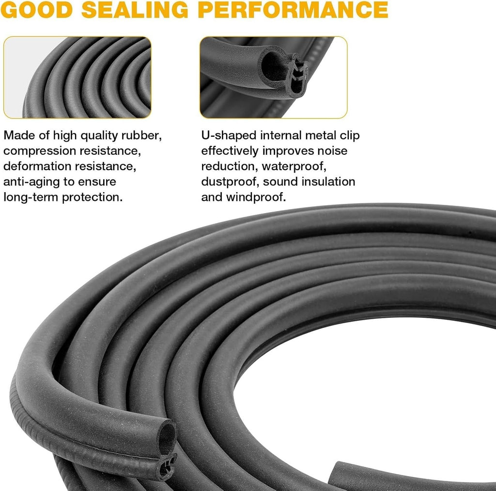 Front Door Weatherstrip Seal for GMC Sierra Chevy Silverado Yukon Cadillac 99 07