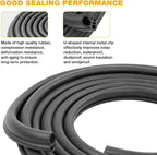 Front Door Weatherstrip Seal for GMC Sierra Chevy Silverado Yukon Cadillac 99 07