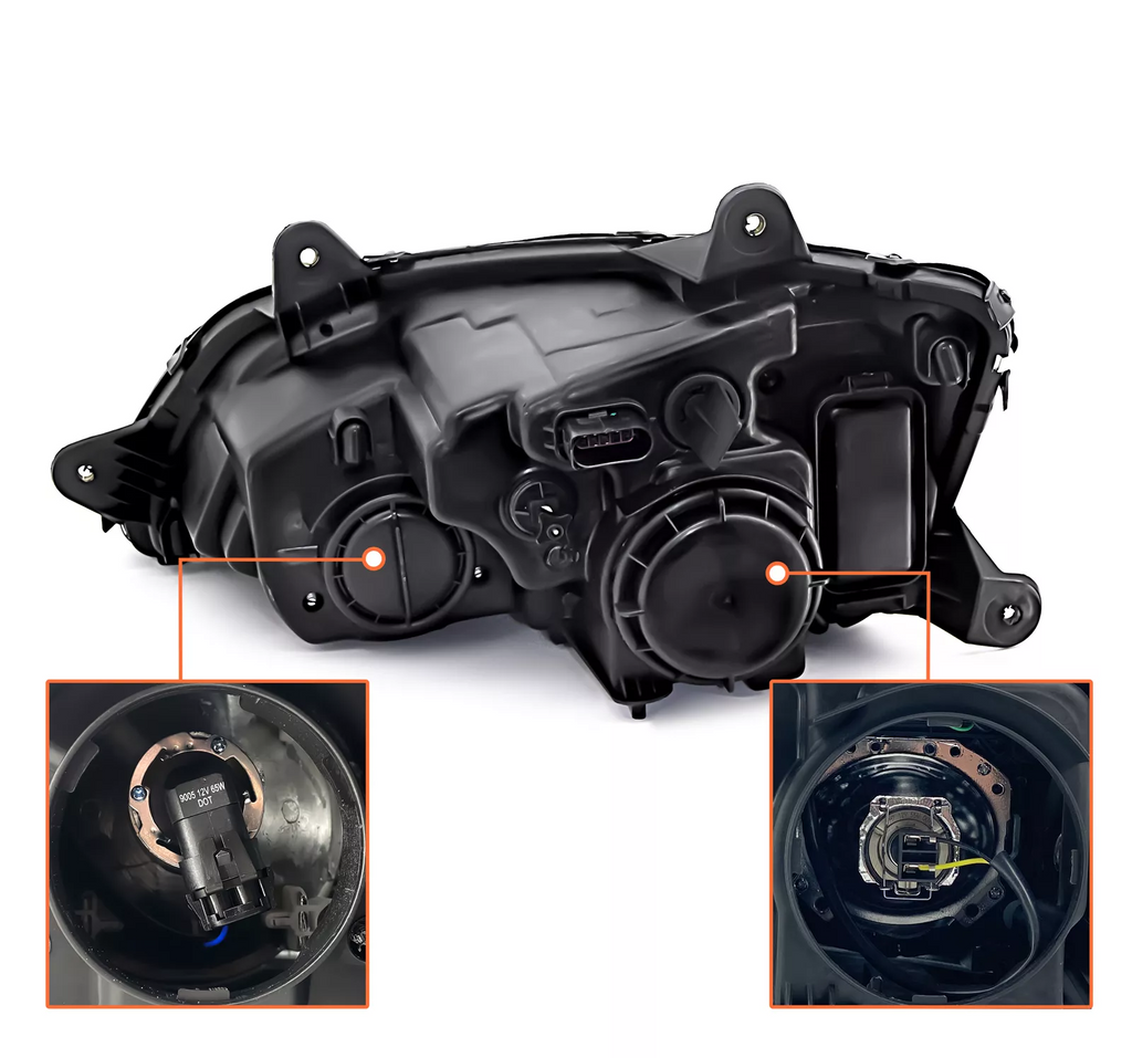 2P Headlight Pair for Kenworth T170 T270 T370 T440 T470 T660 2008-2017 LH RH